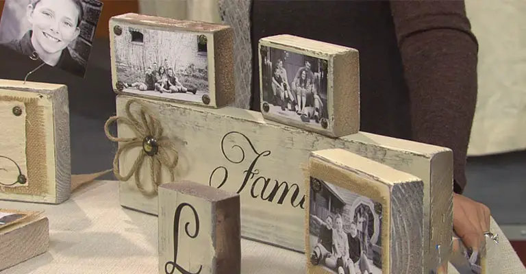 Wooden Photo Holders