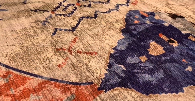 Multi Colored Carpeting