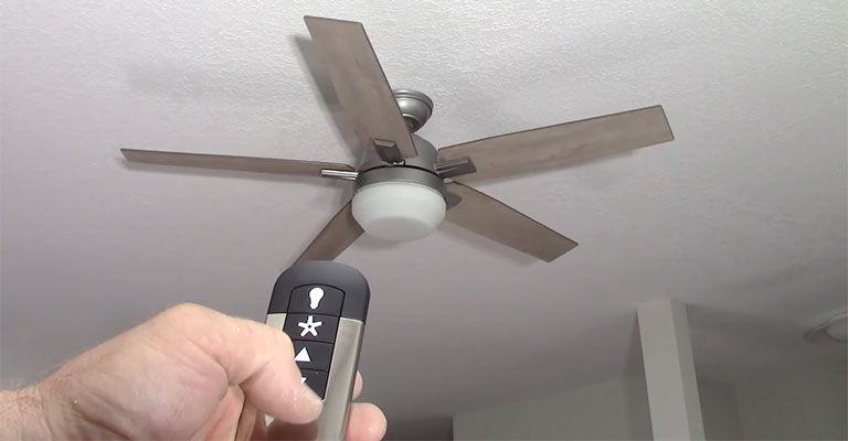 Now Test Fan with Remote