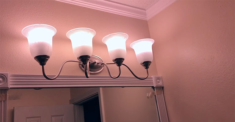 Can Vanity Lights Be Installed Upside Down