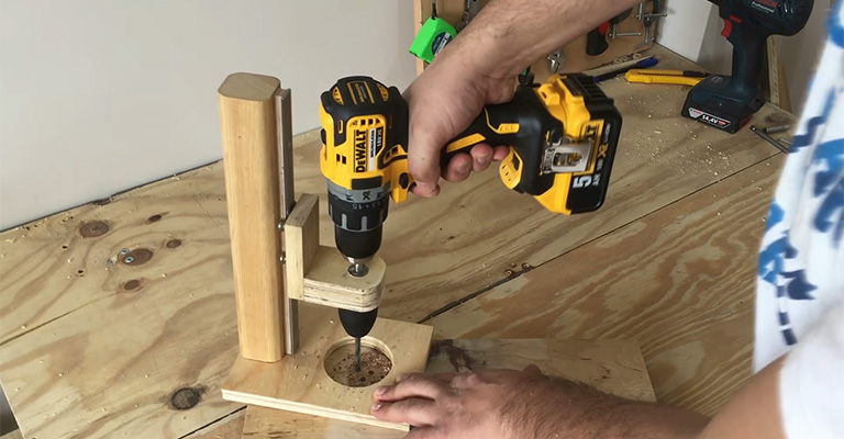 Drilling Straight Holes With A Drill Press