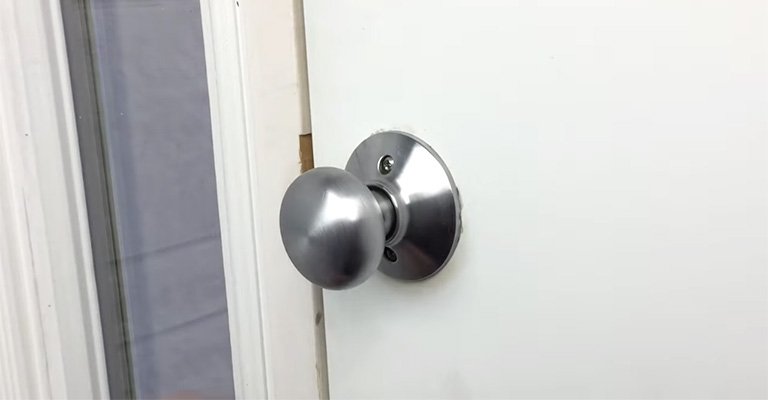 Jiggle The Door Knob And Lubricate