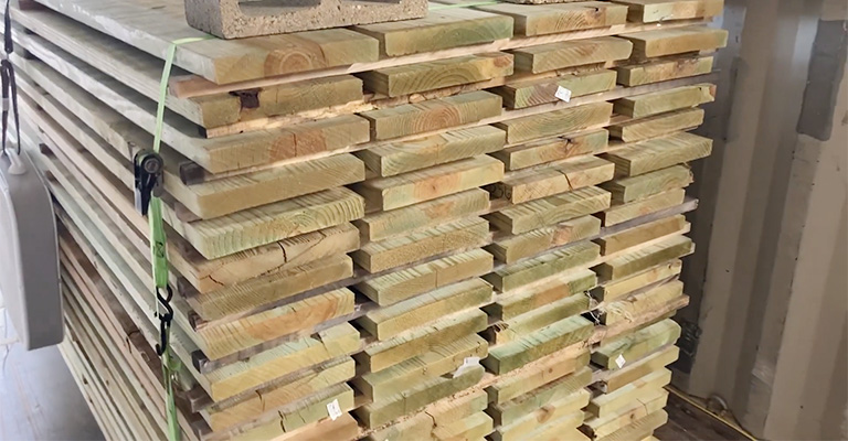 Kiln Dried Treated Lumber