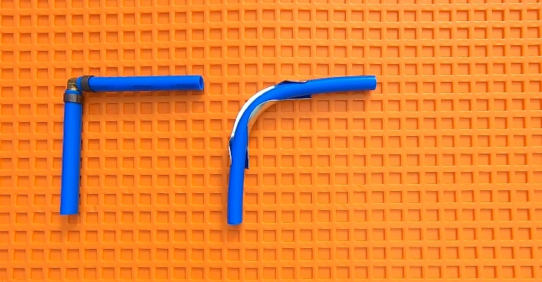 Bend PEX With a 90-Degree Elbow