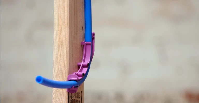 Bend PEX With a Bend Support