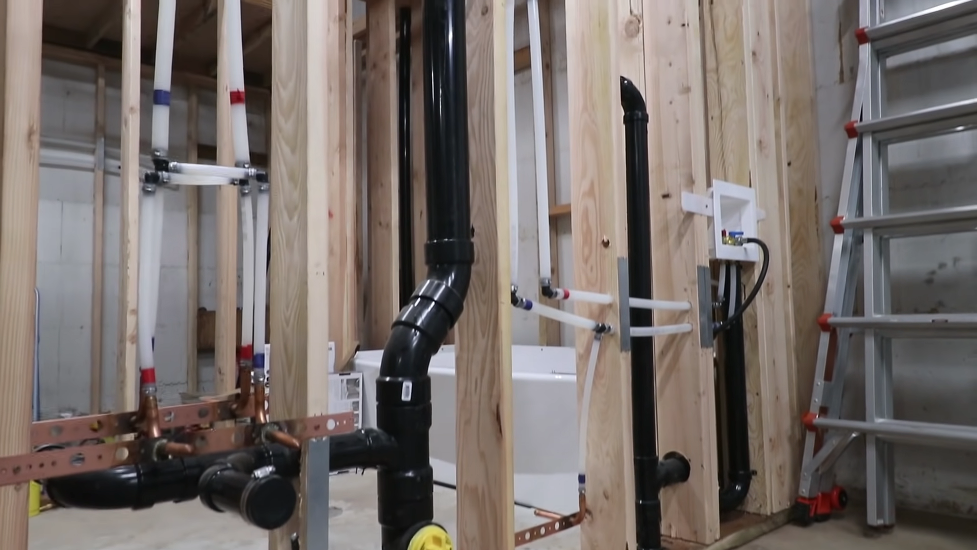 Attach PVC Pipe To Wall