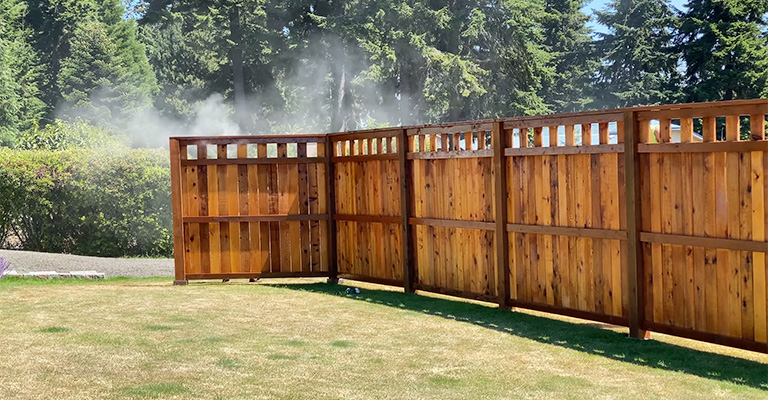 How To Restain A Fence