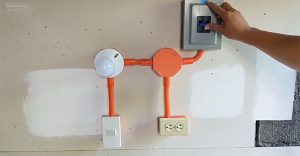 Easy Way To Wire Outlets And Lights On the Same Circuit