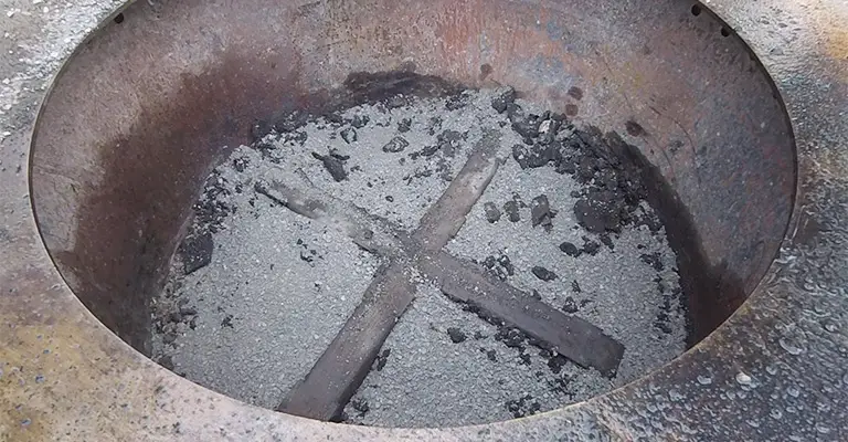 Remove the Ash From the Fire Pit