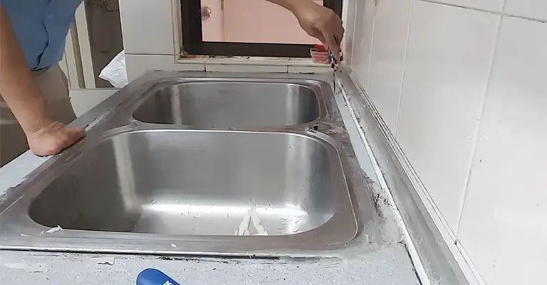 Removing A Kitchen Sink That Is Glued Down