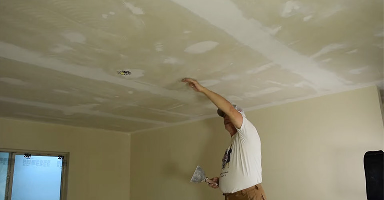 What To Do After Removing Popcorn Ceiling