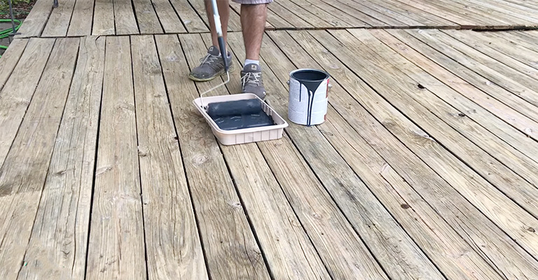 How To Fix Rain Damage on a Stained Deck
