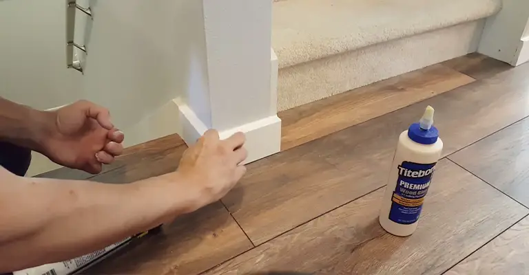 How To Install Shoe Molding With And Without Nails