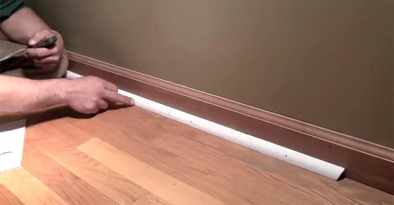 How To Install Shoe Molding Without A Nail Gun
