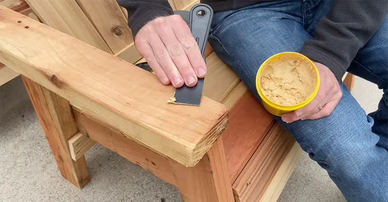How To Fill Holes Through Wood Fillers