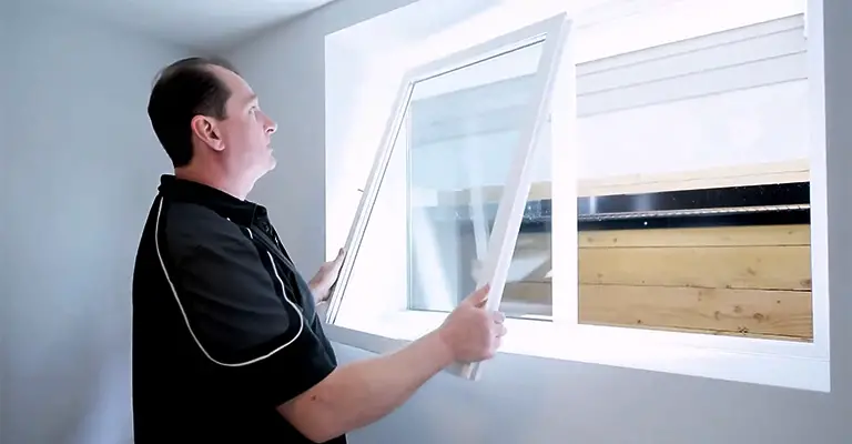 Remove the Window From the Frame (For Cleaning Sliding Windows)