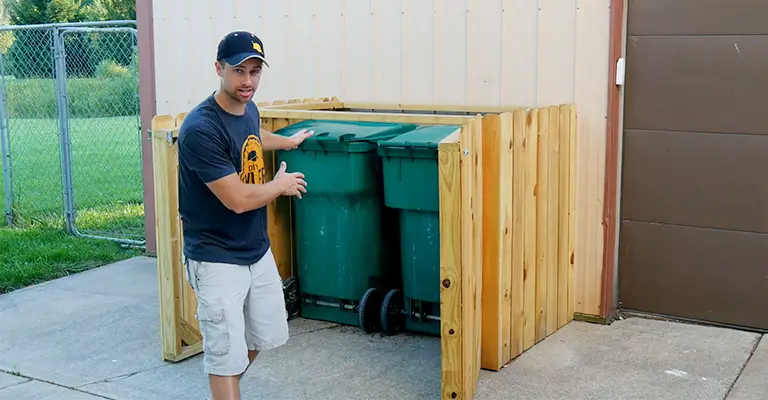 Trash Enclosures for Secure and Discreet Garbage Storage