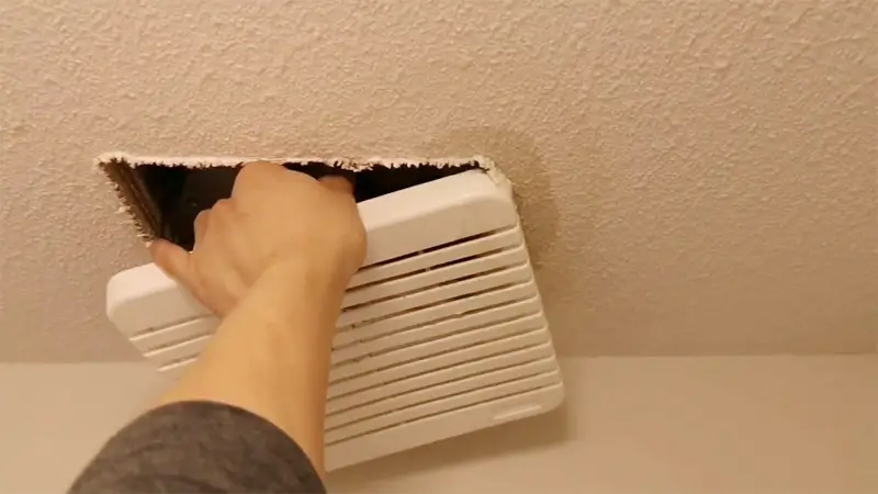 How To Air Seal The Bathroom Fan Housing