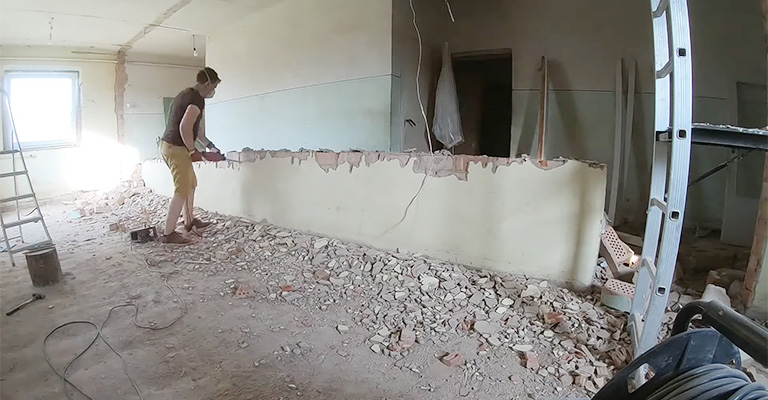 How Much Does It Cost To Knock Down Wall Between Kitchen And Dining ...