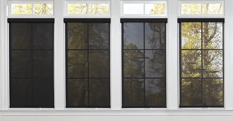 Door and Window Screens Block Light