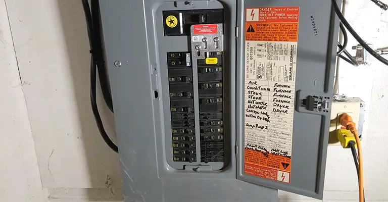 How To Backfeed A Breaker Panel With A Generator