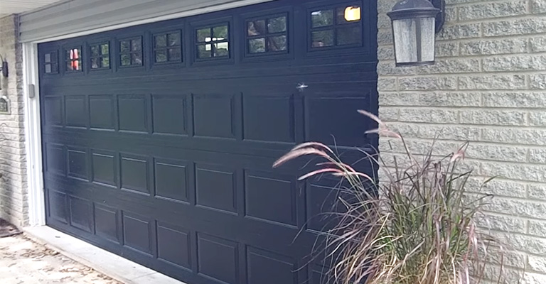 Tips for Maintaining a Black Garage Door