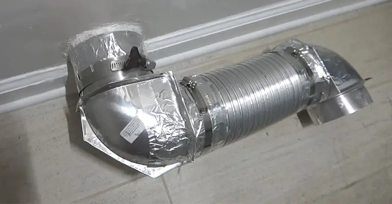What To Do When Dryer Vent Hose Doesn't Fit Over Wall Vent Pipe