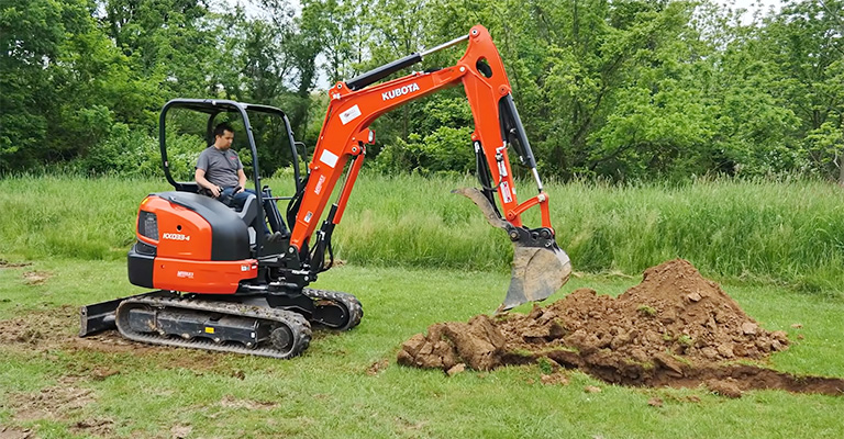 How Deep Can a Mini Digger Dig