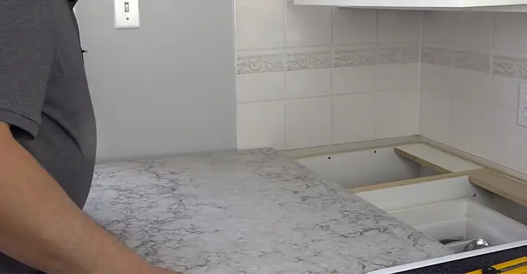 How To Cover Tile Countertops With Thin Quartz