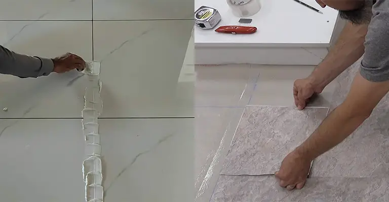 How To Fill In Gaps In Peel And Stick Tile