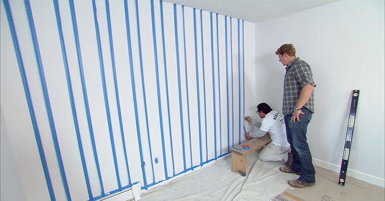 Two-Tone or Striped Walls