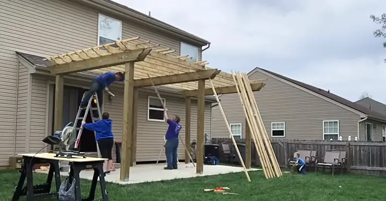 How Far Should Your Pergola Be From Your House
