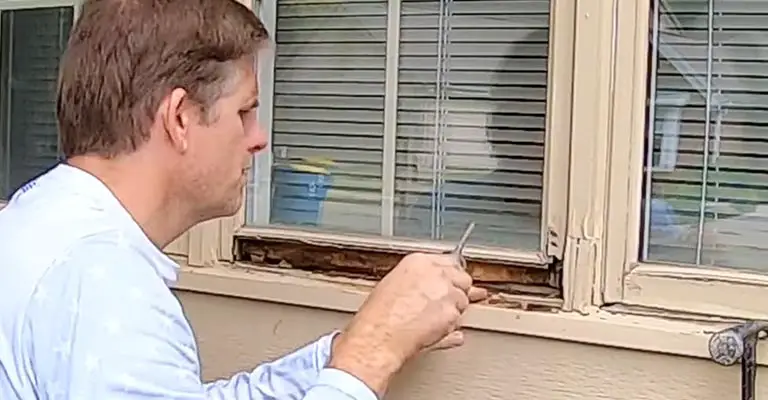 How To Fix Rotting Window Frame