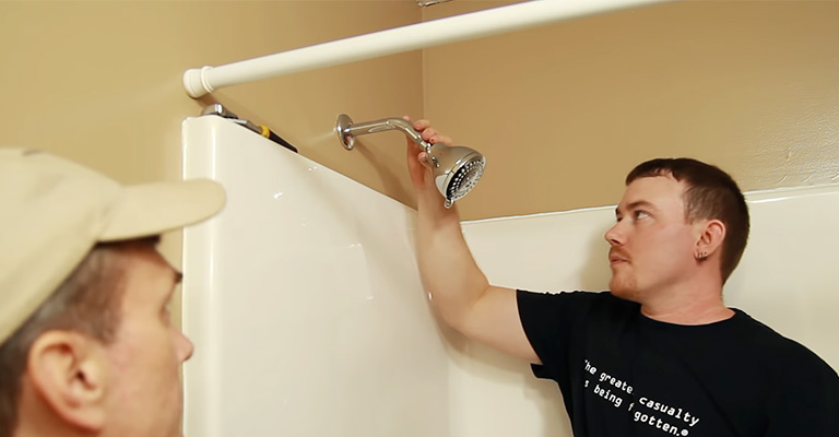How To Remove A Shower Head That Is Glued On