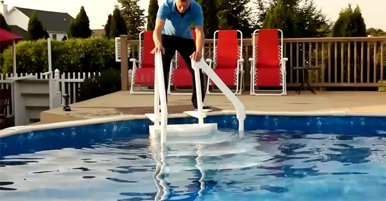 How To Weigh Down Pool Steps