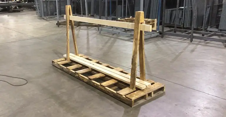 How To Build A Wooden A Frame To Transport Granite