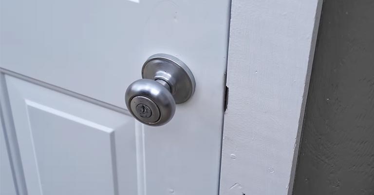 How To Open A Locked Storm Door?