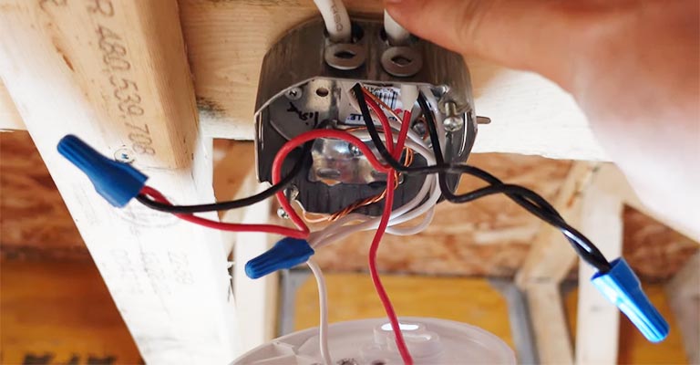 How to Attach a Two-Wire Lighting Fixture to a Three-Wire Supply