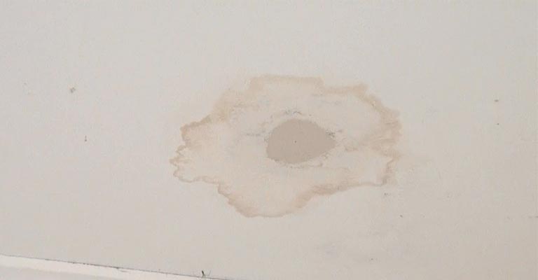 Water Stains On Interior Walls