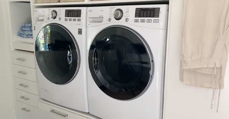 Cons of Washer and Dryer in Master Closet
